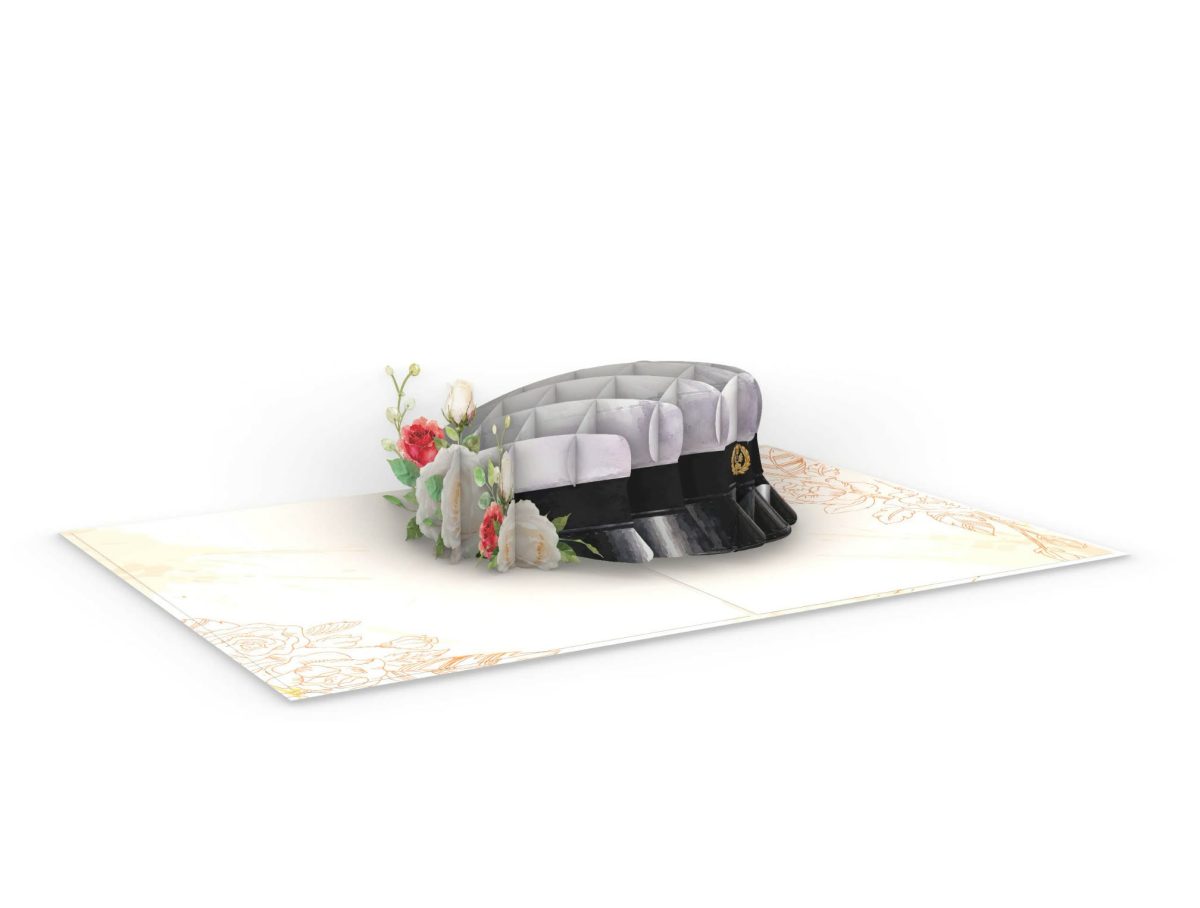 Ylioppilaslakki 3D pop-up-kortti – onnittelut ylioppilaalle – kuva 4